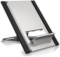 ICY BOX IB-LS300-LH Soporte pasivo Tablet/UMPC Negro, Plata