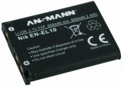 Ansmann A-NIK EN EL 10 Ión de litio 650 mAh