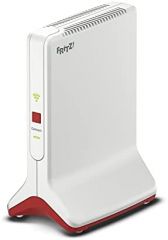 FRITZ!Repeater 6000 router inalámbrico Ethernet Tribanda (2,4 GHz/5 GHz/5 GHz) Rojo, Blanco