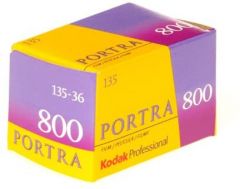 Kodak Professional PORTRA 800, ISO 135, 35-pic, 1 Pack película de color 35 disparos
