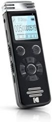 KODAK High - Intensity VRC450 Grabadora de Voz Digital | Mini dictáfono Recargable Activado por Voz con batería de Litio y MP3 | Dispositivo de Escucha Activado por Voz