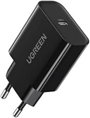 Ugreen 10191 cargador de dispositivo móvil Universal Negro Corriente alterna Carga rápida Interior