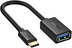 Ugreen 30701 cable USB 0,15 m USB 3.2 Gen 1 (3.1 Gen 1) USB C USB A Negro