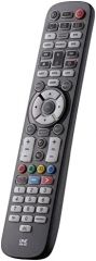 One For All Essential 6 mando a distancia IR inalámbrico DVD/Blu-ray, IPTV, Altavoz para barra de sonido, TV Botones