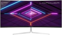 LC-Power LC-M34-UWQHD-100-C-V3 pantalla para PC 86,4 cm (34") 3440 x 1440 Pixeles UltraWide Quad HD LCD Blanco