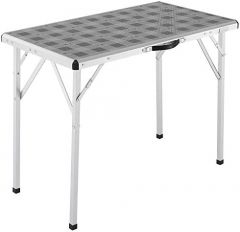 Coleman 2000024716 mesa de camping Aluminio, Gris