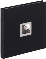 Walther Design FA-217-B álbum de foto y protector Negro 50 hojas