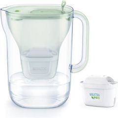 Brita 1052237 filtro de agua Filtro de agua para jarra 2,4 L Verde, Transparente