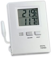 TFA-Dostmann 30.1012 termómetro ambiental Estación meteorológica electrónica Interior / exterior Blanco
