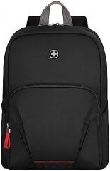 Wenger, Motion Backpack, 15.6" Laptop Backpack with Tablet Pocket, Chic Black