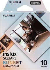 Fujifilm INSTAX SQUARE Sunset película instantáneas 10 pieza(s) 62 x 62 mm