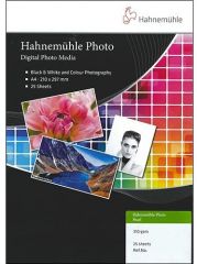 Hahnemühle Photo Pearl - Papel fotográfico (310 g/m², DIN A4, 210 x 297 mm, 25 hojas), color blanco claro