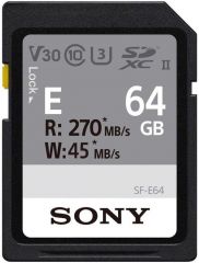 SONY Carte SD 64Go Go R270/W45 - SFE-64-A