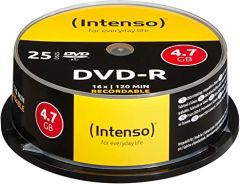 Intenso DVD-R 4.7GB, 16x 4,7 GB 25 pieza(s)
