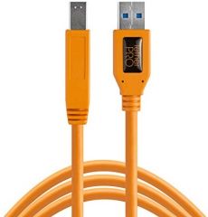 Tether Tools CU5460ORG cable USB 4,6 m USB 3.2 Gen 1 (3.1 Gen 1) USB A USB B Naranja