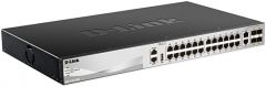 D-Link DGS-3130-30TS Gestionado L3 Gigabit Ethernet (10/100/1000) Negro, Gris