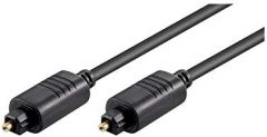 Goobay AVK 220-500 5.0m cable de fibra optica 5 m TOSLINK Negro