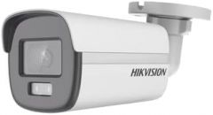 Hikvision Bala TURBOHD 2 Megapixel (1080p) / Imagen a Color 24/7 / Lente 2.8 mm / Metal / Luz Blanca 20 MTS / Exterior IP67 / TVI-AHD-CVI-CVBS / dWDR