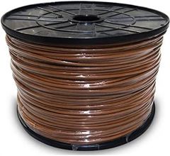Carrete cablecillo flexible 1,5mm marron 1000m (bobina grande ø400x200mm)