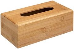 Caja de bambú para pañuelos 25x13x8,7cm