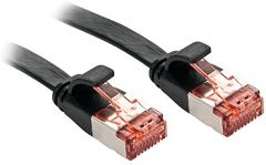 Lindy RJ45 Cat.6 U/FTP 5m cable de red Negro Cat6 U/FTP (STP)