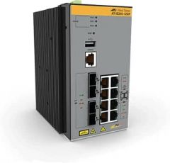 Allied Telesis AT-IE340-12GP-80 Gestionado L3 Gigabit Ethernet (10/100/1000) Energía sobre Ethernet (PoE) Gris