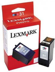 Lexmark N° 31 cartucho de tinta 1 Cartridge Original Rojo