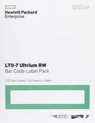 HPE Q2014A etiqueta para sistemas de almacenaje 100 pieza(s) Etiqueta autoadhesiva