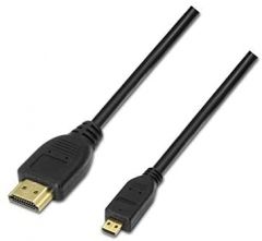 AISENS A119-0116 cable HDMI 0,8 m HDMI tipo A (Estándar) HDMI tipo D (Micro) Negro