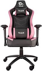 TALIUS silla Vulture gaming negra/rosa butterfly, base nylon, ruedas nylon