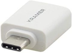 Kramer Electronics AD-USB31/CAE cambiador de género para cable USB C USB A Blanco