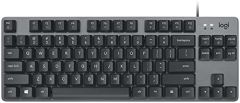 Logitech K835 TKL Mechanical Keyboard teclado USB Alemán Grafito, Gris