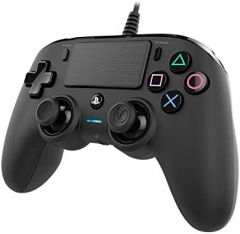 NACON PS4OFCPADBLACK mando y volante Negro USB Gamepad Analógico/Digital PC, PlayStation 4