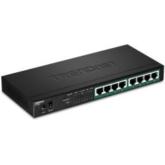Trendnet TPE-TG84 switch No administrado Gigabit Ethernet (10/100/1000) Energía sobre Ethernet (PoE) Negro