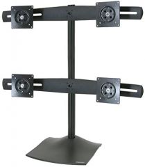 Ergotron DS Series DS100 Quad Monitor Desk Stand 61 cm (24") Negro Escritorio