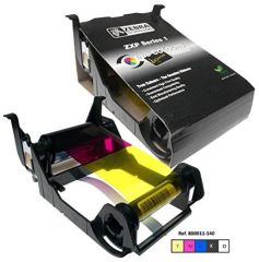 Zebra 800011-140 cinta para impresora 100 páginas Negro, Cian, Magenta, Amarillo