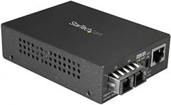StarTech.com MCMGBSCSM10 convertidor de medio 1000 Mbit/s 1310 nm Monomodo Negro