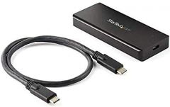 StarTech.com Caja USB 3.1 Gen 2 (10Gbps) para Unidades SSD NVMe M.2 - Resistente al Agua y el Polvo - IP67