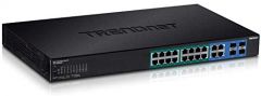 Trendnet TPE-1620WS switch Gestionado L2 Gigabit Ethernet (10/100/1000) Energía sobre Ethernet (PoE) 1U Negro