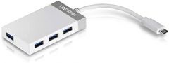 Trendnet TUC-H4E hub de interfaz USB 3.2 Gen 1 (3.1 Gen 1) Type-C 5000 Mbit/s Blanco