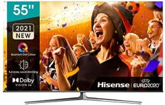 Hisense 55U8GQ Televisor 138,7 cm (54.6") 4K Ultra HD Smart TV Wifi Gris 1000 cd / m²