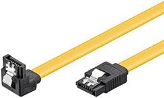 AVC TAKSATA050DR cable de SATA 0,5 m SATA 7-pin Negro, Amarillo