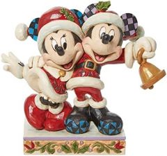 Enesco Jim Shore 6013058 Disney Traditions - Figura Decorativa de Papá Noel (6.7 Pulgadas)