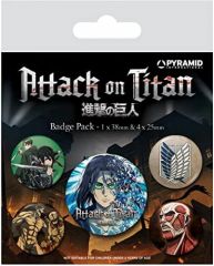 Attack On Titan S4 - Paquete de insignias