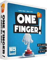 SD GAMES One Finger - Juego de Mesa de Velocidad con Cartas para 2 a 5 Jugadores Recomendado a Partir de 8 Años