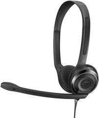 Sennheiser pc 8 usb headset wired headband office/call centre usb type-a black