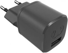 Fresh'n Rebel - Mini Cargador USB-A de 12 W - Gris Oscuro
