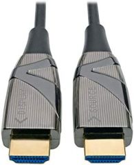 Tripp Lite P568-10M-FBR Cable Óptico Activo [AOC] de Fibra HDMI de Alta Velocidad - 4K x 2K HDR @ 60 Hz, 4:4:4, (M/M), Negro, 10M [32.8 pies]