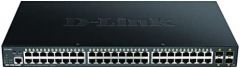 OUTLET Switch semigestionable d-link dgs-1250-52xmp/e 48p giga poe (370w) + 4p 10g sfp+ capacidad de switching 176gbps