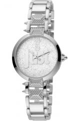 Reloj para Mujer Just Cavalli, Modelo JC1L076M0125. Reloj de Acero Inoxidable, correa de color Metálico y Dial en color Plata. Reloj Analógico para Mujer. WR 50 mt.